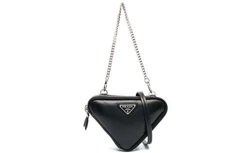 prada nappa triangle bag